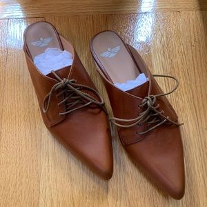 Brand new Sandra mule in whiskey, size EU 37